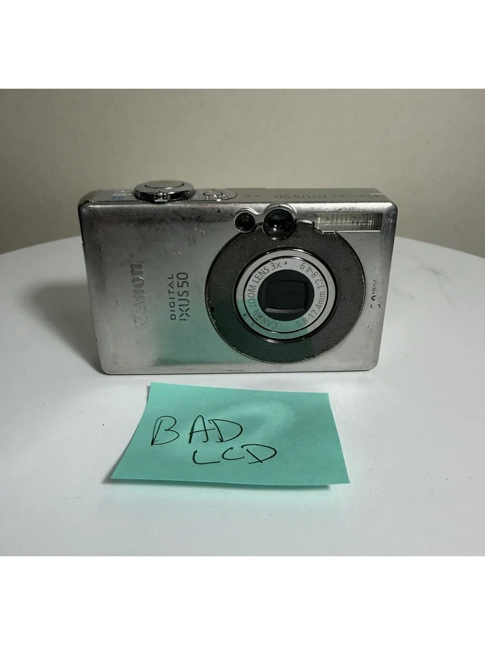 Canon PowerShot Digital ELPH SD400 / Digital IXUS 50 5.0MP Digital Camera Parts